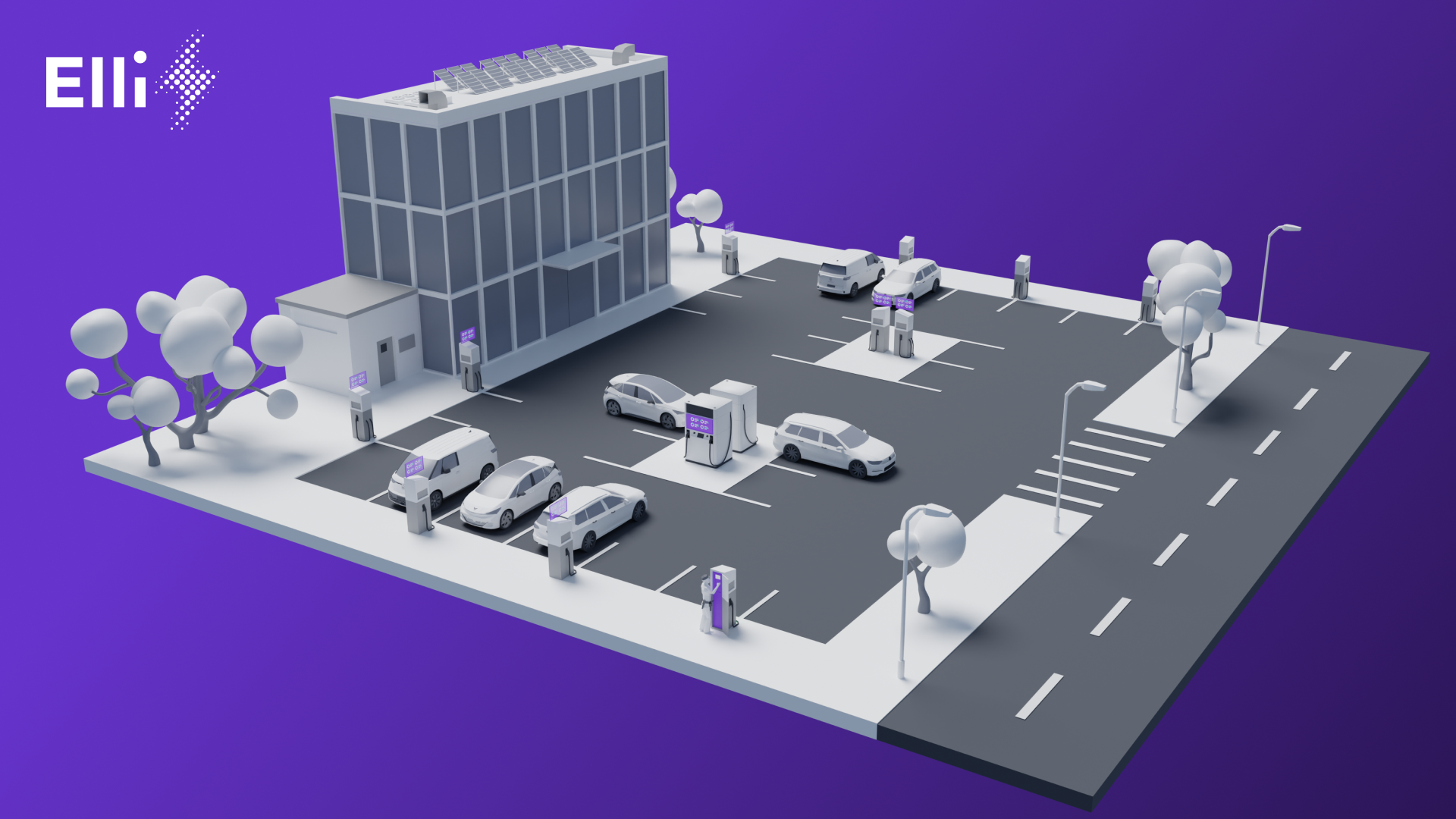 "Charging Site Management" – Elli präsentiert Neuheit für das Laden von Unternehmensflotten