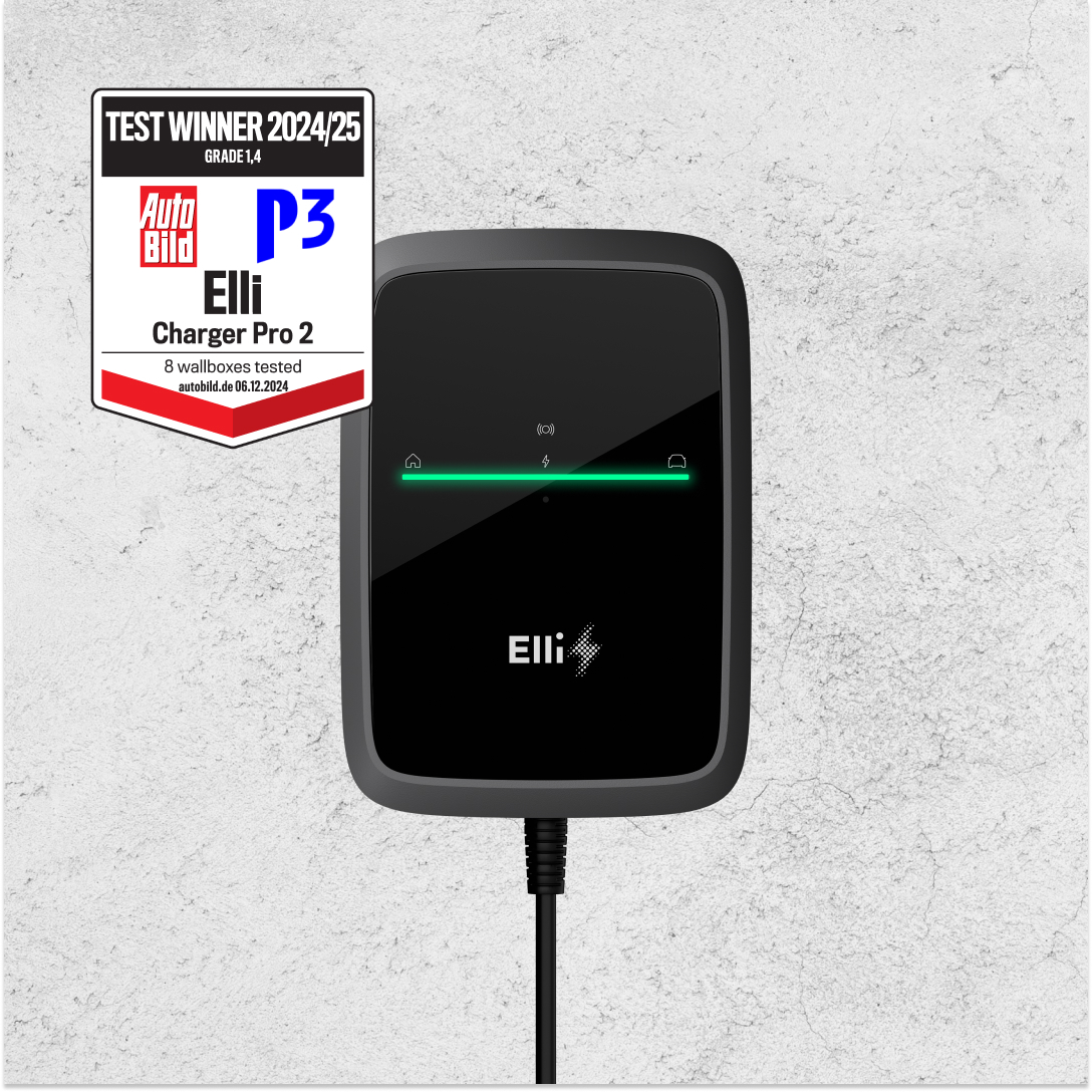 Elli Charger 2 triumphiert beim Wallbox Testvergleich von AUTO BILD und P3